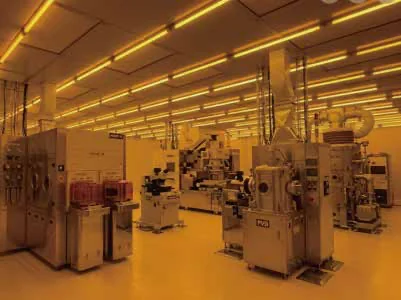 OptiFab fabrication cleanroom