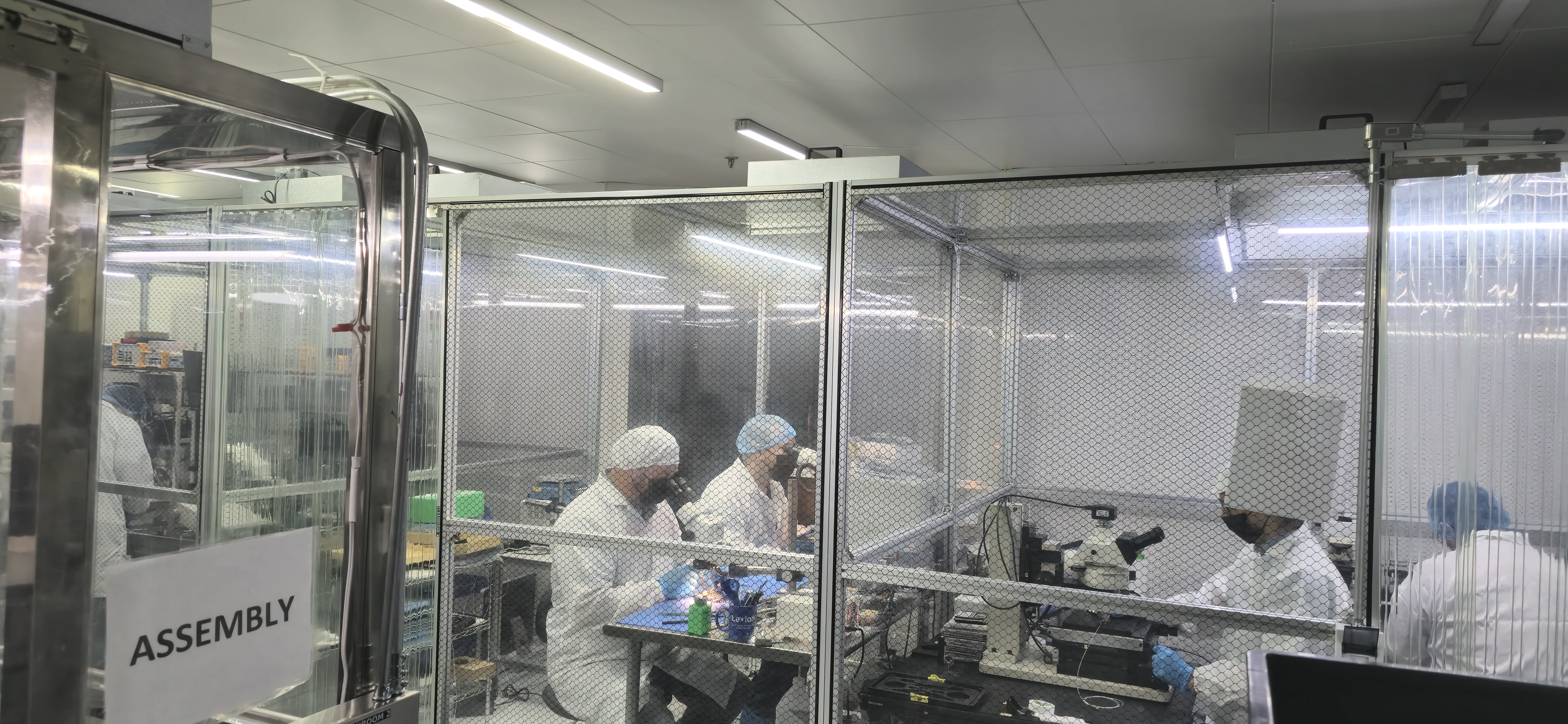 NantNova cleanroom assembly facility