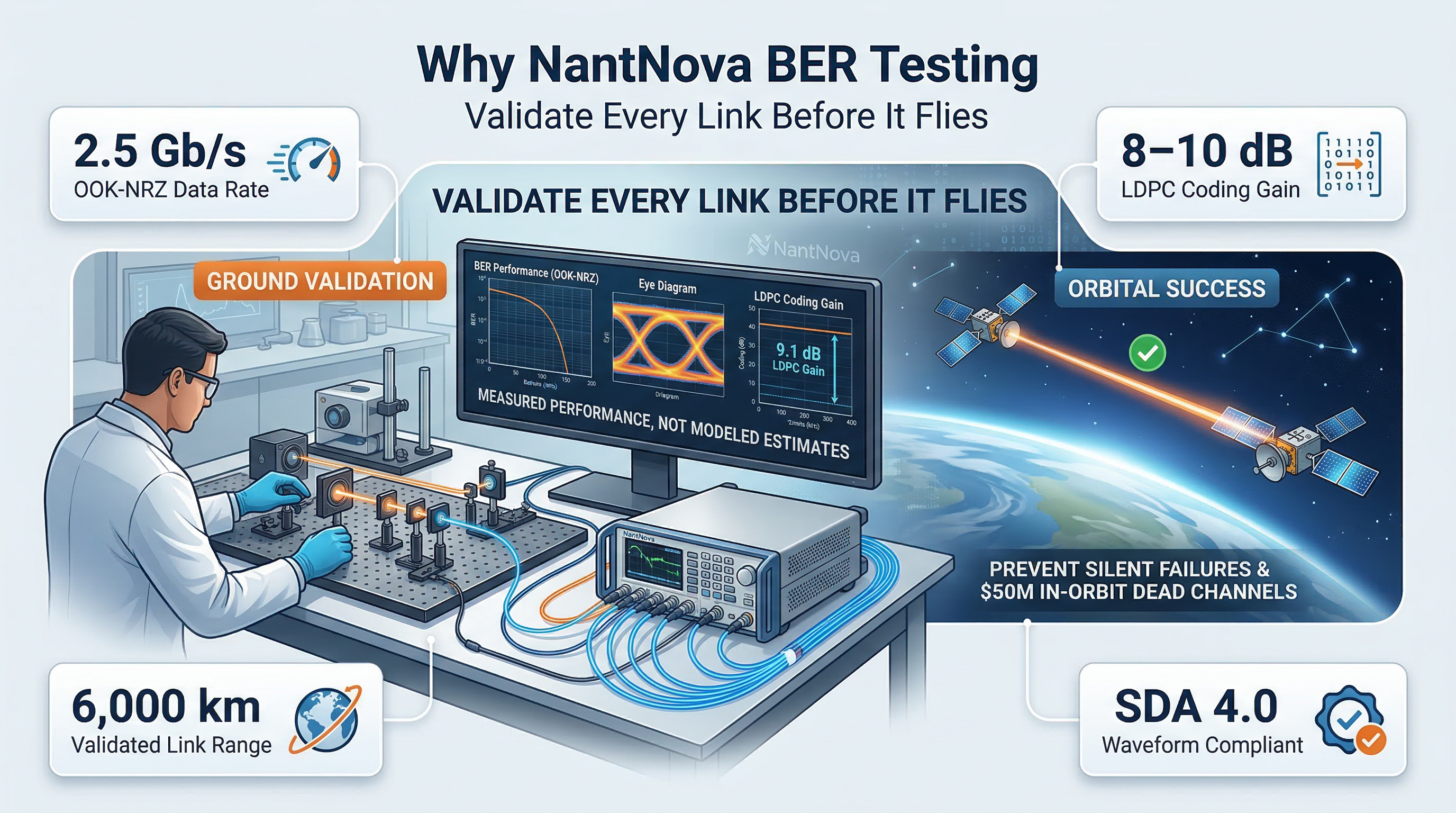 Why NantNova BER Testing — Validate Every Link Before It Flies