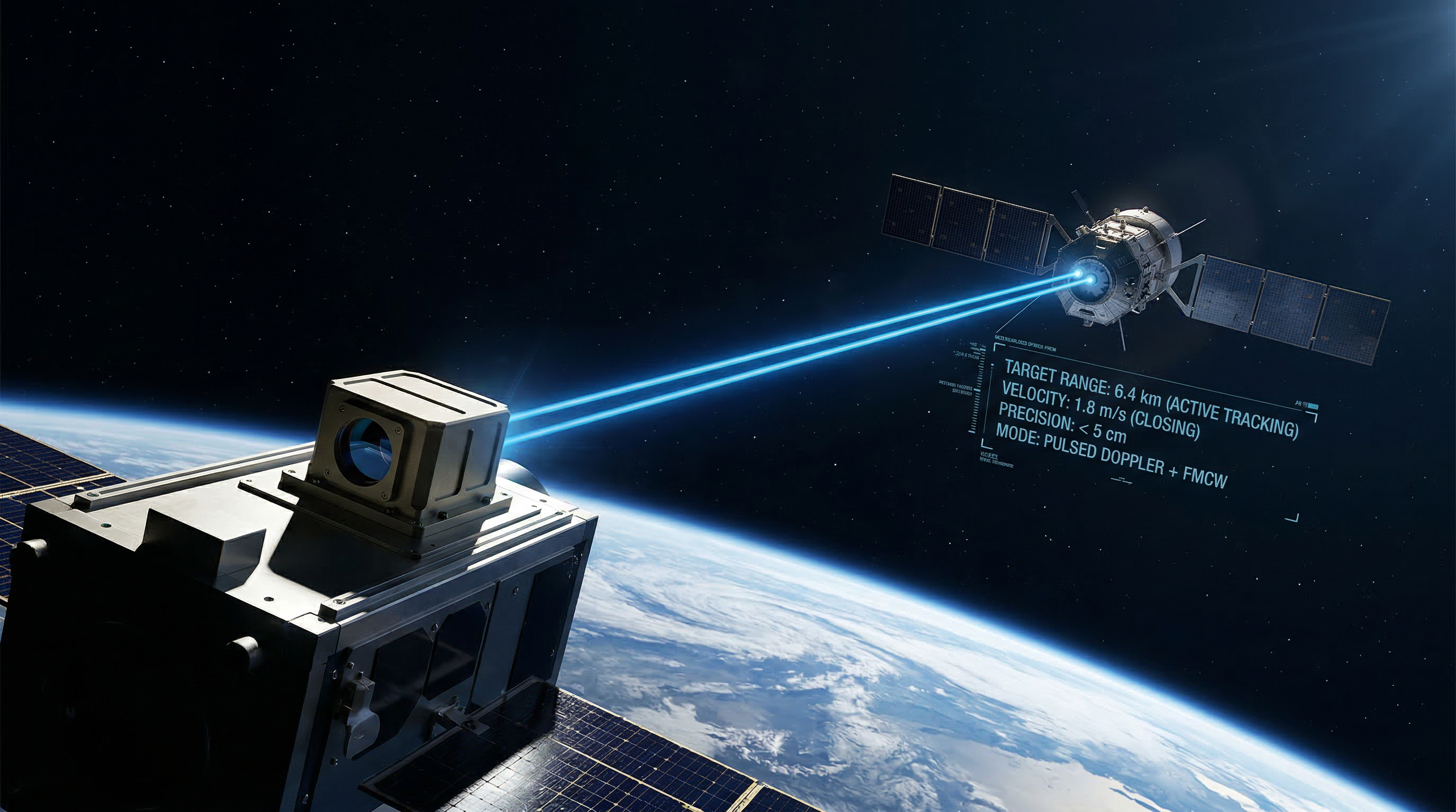 NantNova LDR Satellite-to-Satellite Laser Tracking