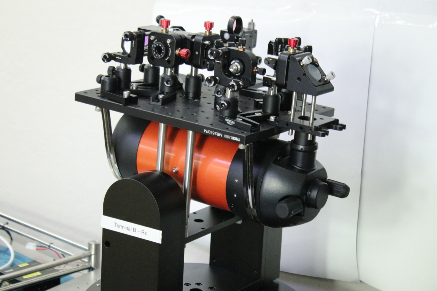 Terminal B Rx — Rear 3/4 View Showing Full Assembly